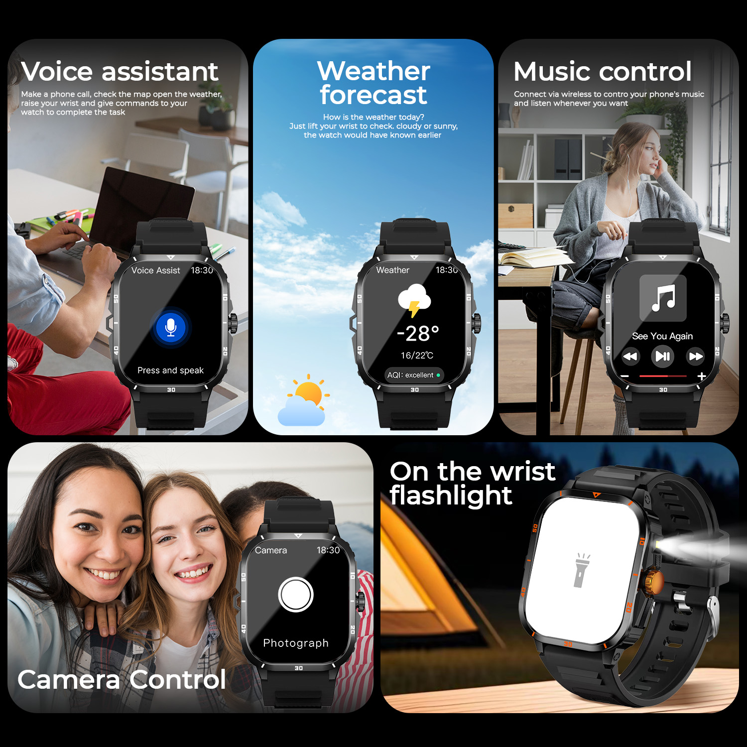 2025 NEW Military Smartwatch 2 - Smartwatch New Watches 2025 incelemesi ve fiyatı