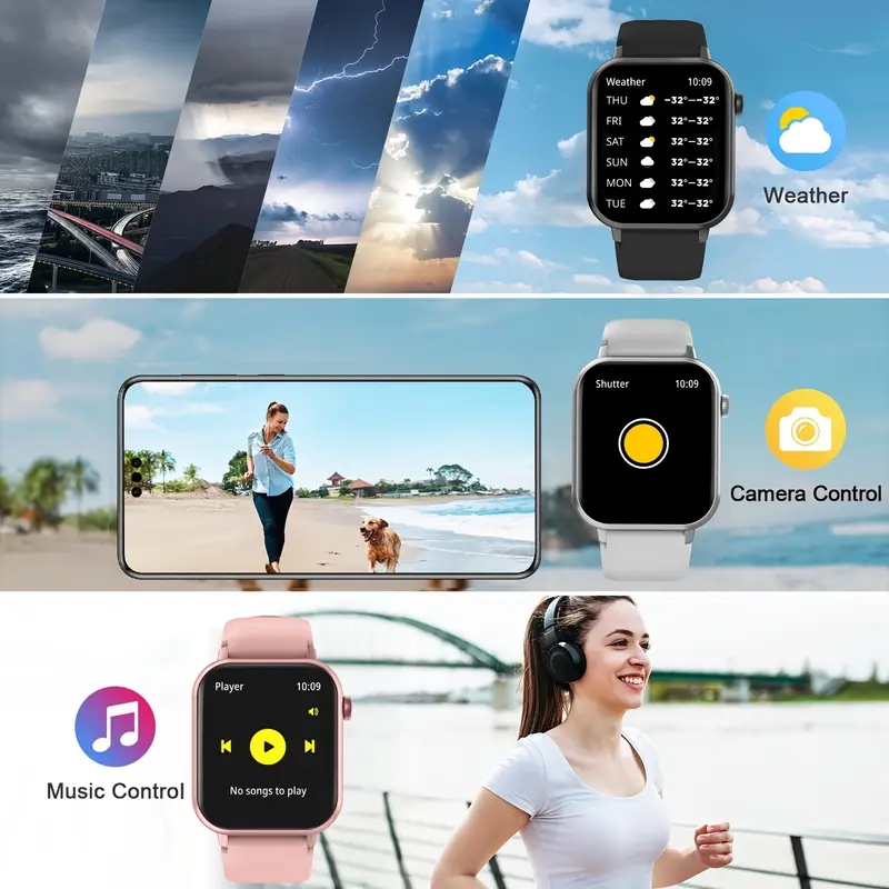 KESHUYOU 2025 New Smart Watch  - Smartwatch Stylish Watches For Women incelemesi ve fiyatı