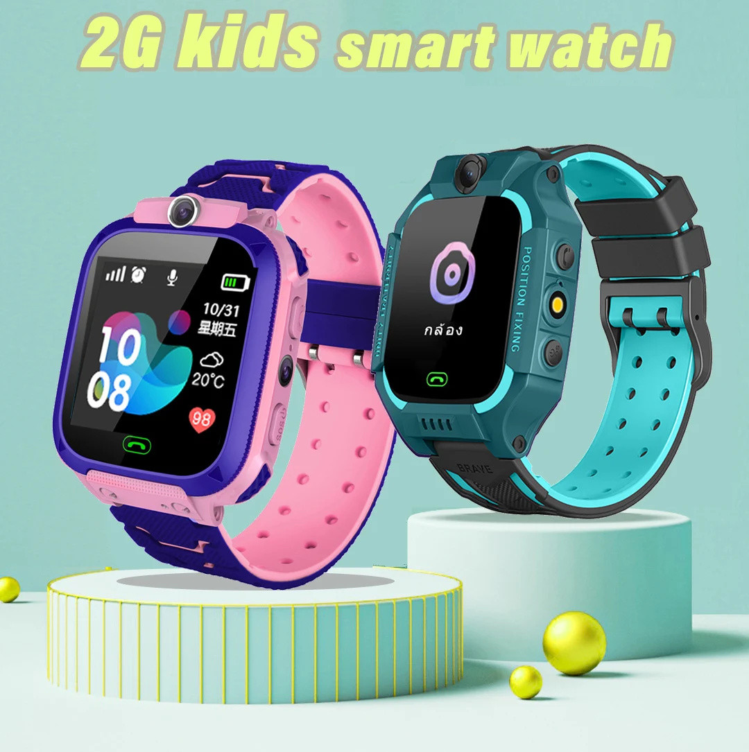 Q12 Kids Smart Watch 2G SOS Ca - Smartwatch Watches Digital incelemesi ve fiyatı