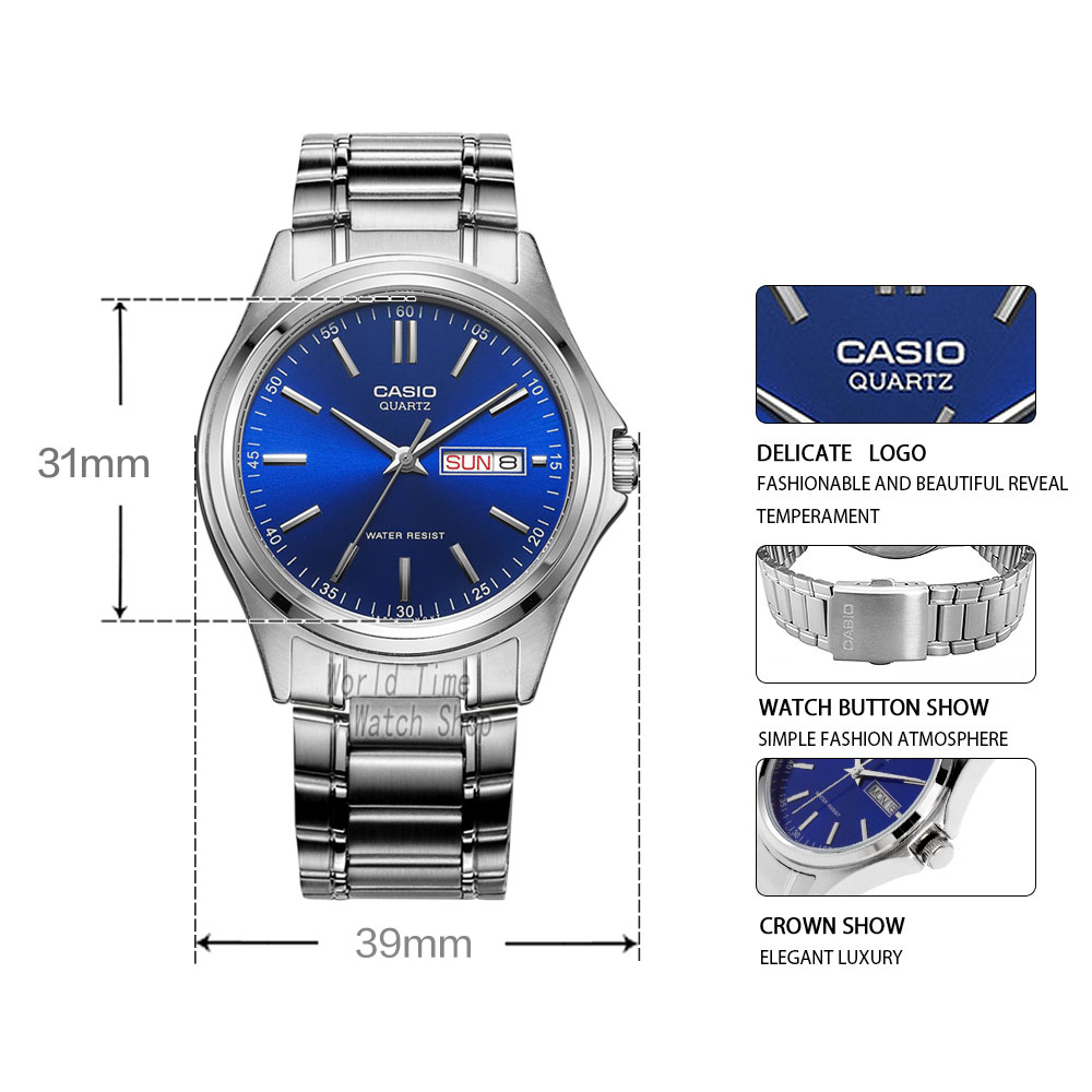 Casio watch men simple Week Ca - Smartwatch Casio Watches For Men incelemesi ve fiyatı