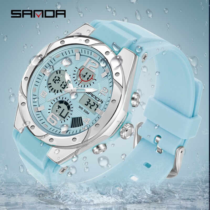 SANDA Luxury Ladies LED Digita - Casio Watches Smartwatch incelemesi ve fiyatı