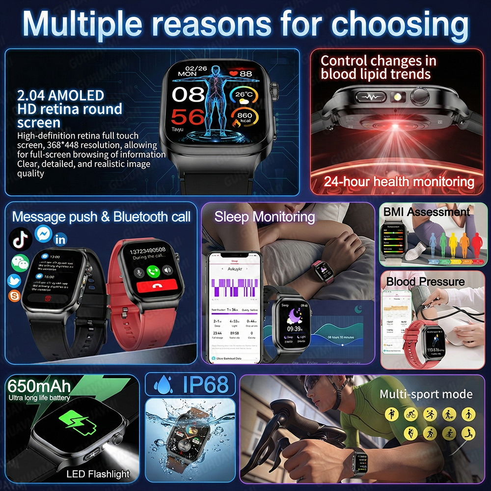 2026 New Accurate Diagnosis Sm - Smartwatch Health Watches incelemesi ve fiyatı