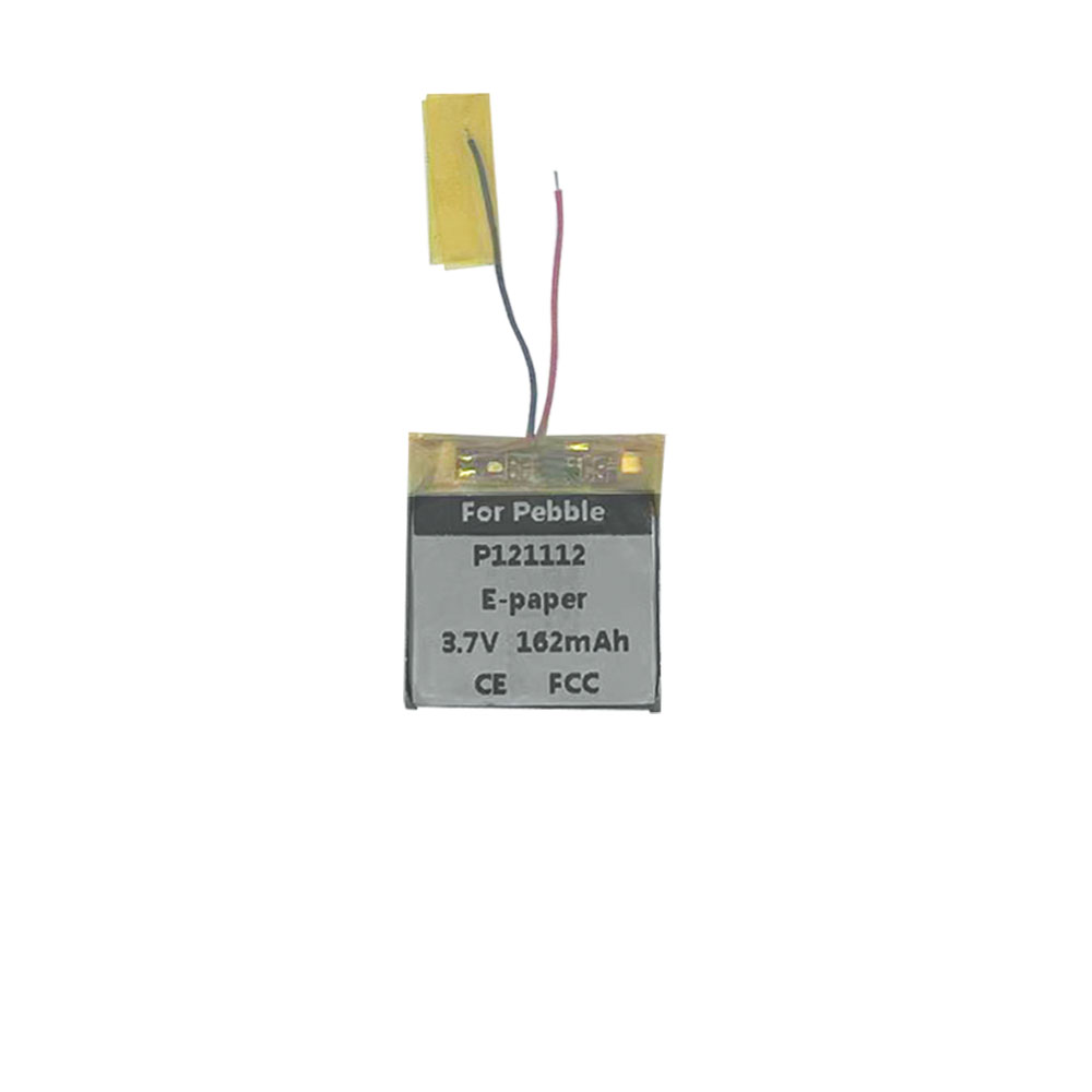 130mAh P121112 Rechargeable Ba - Smartwatch Pebble Watches incelemesi ve fiyatı