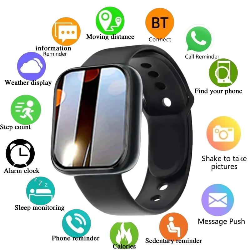 Multifunctional Smart Watches  - Watch Smart Y68 incelemesi ve fiyatı