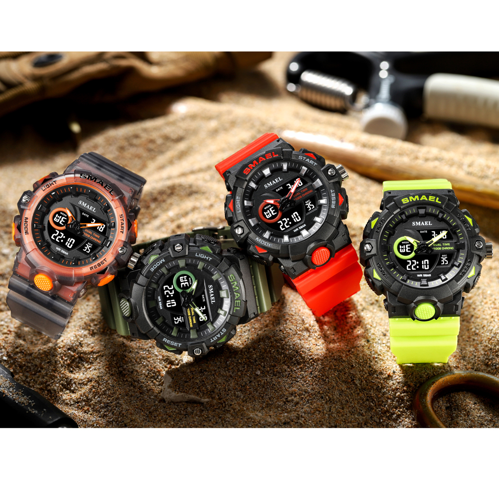 SMAEL Multifunctional LED Ligh - Casio Watches Smartwatch incelemesi ve fiyatı