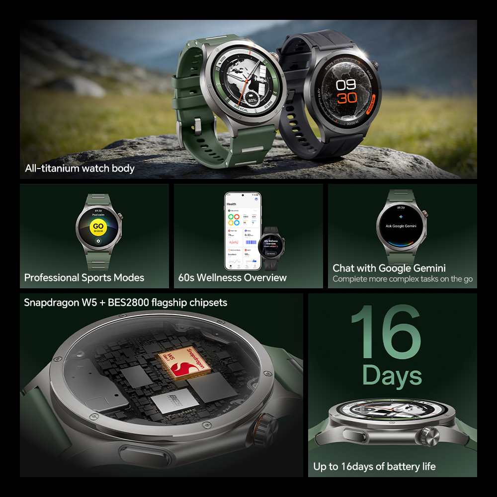 Global Version OnePlus Watch 4 - Watch Esim incelemesi ve fiyatı