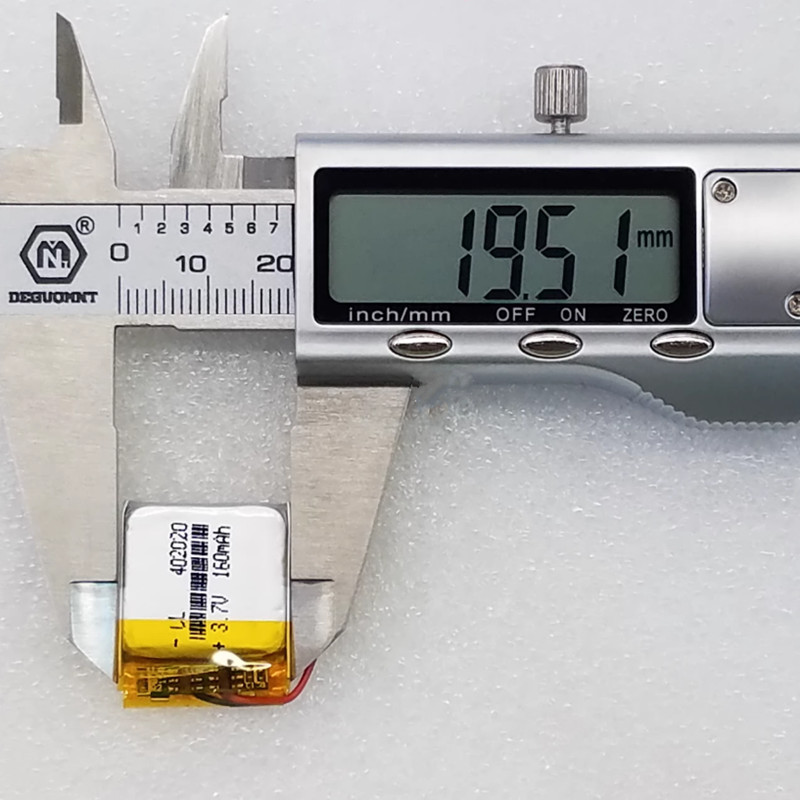 402020 3.7V 160mAh Li-Polymer  - Smartwatch Pebble Watches incelemesi ve fiyatı