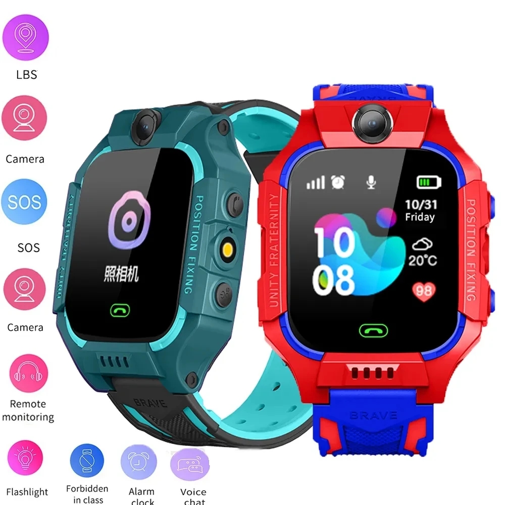 2026 New Kids Smart Watch SOS  - Smartwatch Watches Gift For Boys With Gps incelemesi ve fiyatı