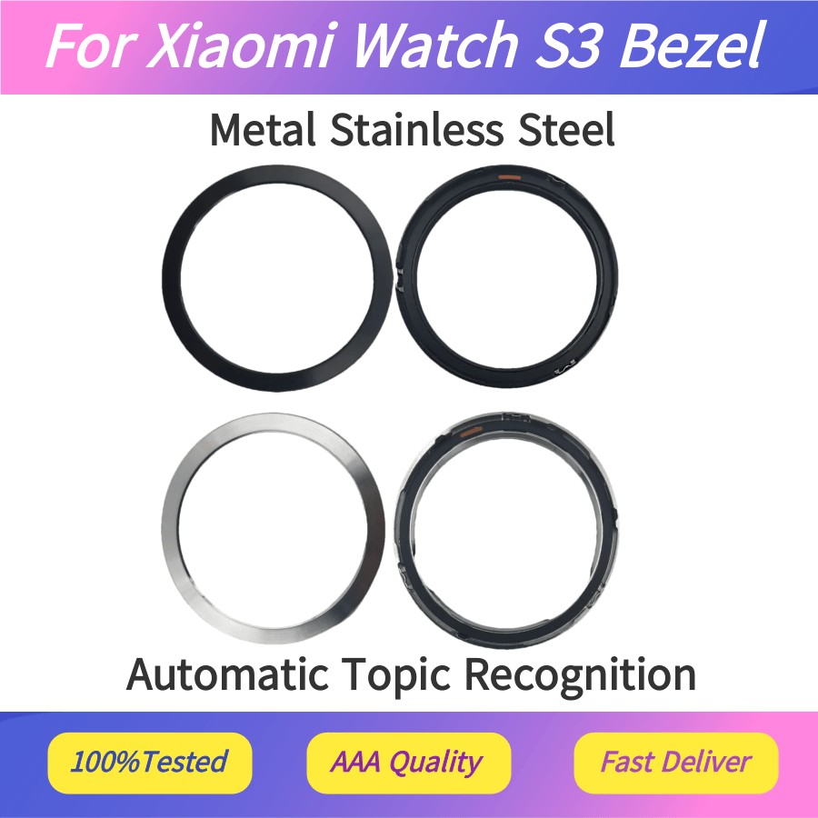 Cover For Xiaomi Watch S3 beze - Watch Bezel Insert incelemesi ve fiyatı