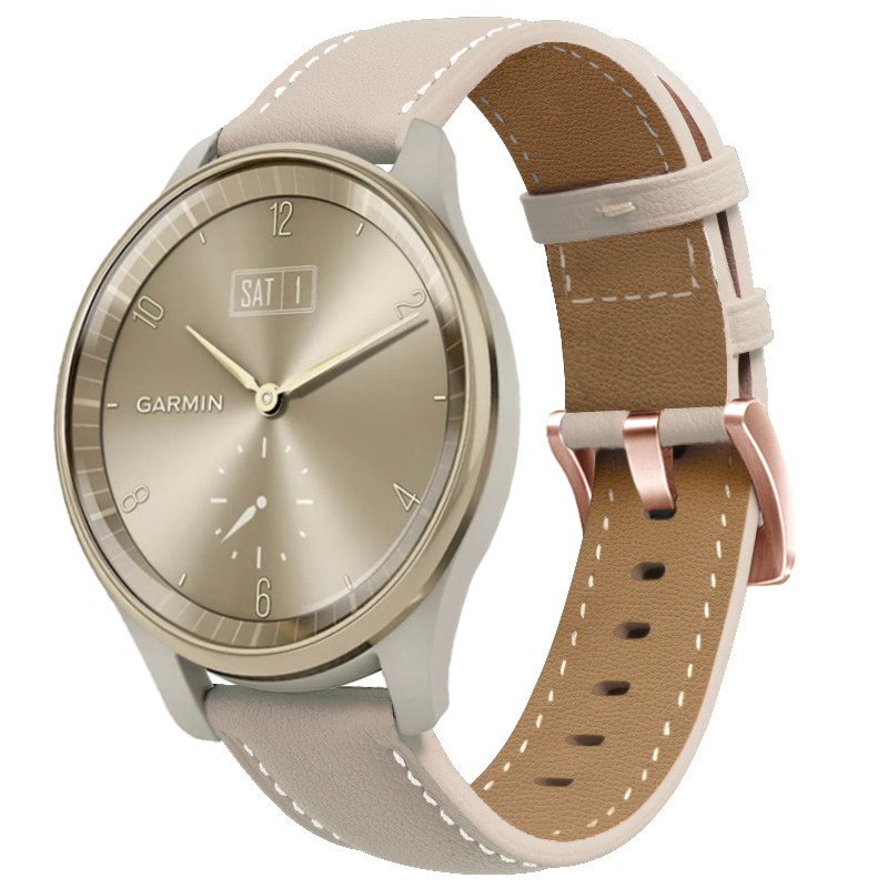 20mm Leather Band For Garmin V - Smartwatch Trending Watches For Women incelemesi ve fiyatı