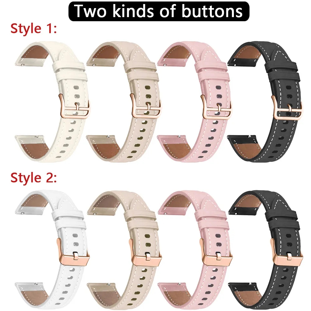 Women Girl Leather Band 20mm F - Smartwatch Trending Watches For Women incelemesi ve fiyatı