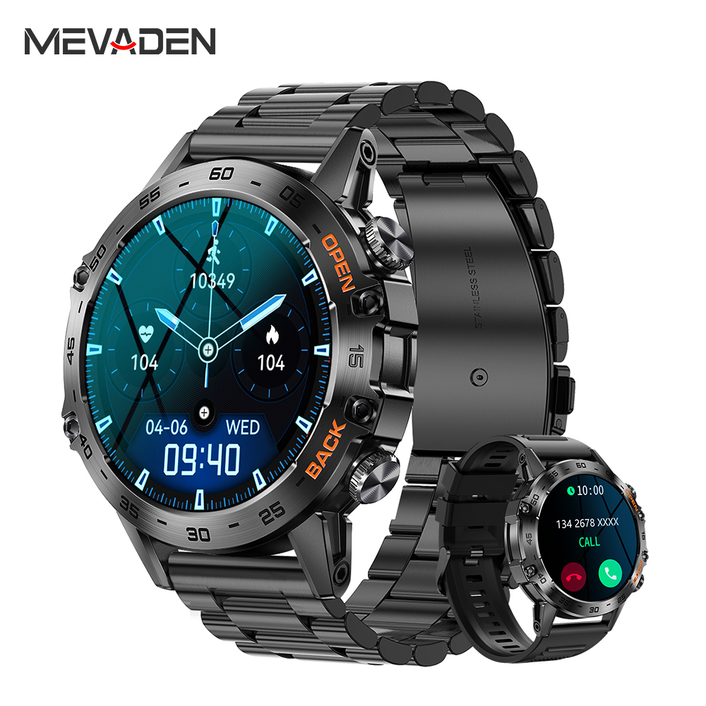 MEVADEN Steel 1.39 inch Men Lu - Smartwatch Health Watches incelemesi ve fiyatı