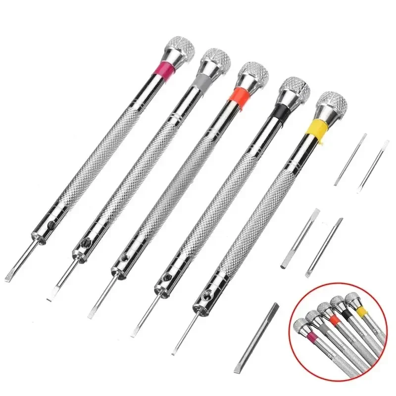 5pcs/set 0.8-1.6mm Steel Screw - Watchmaker Screwdriver incelemesi ve fiyatı
