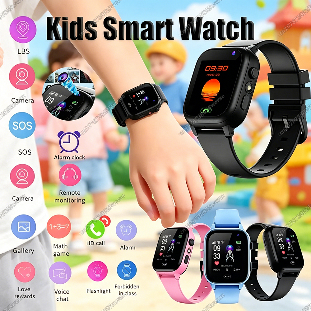 New 2026 Kids Smart Watch SOS  - Smartwatch Watches Gift For Boys With Gps incelemesi ve fiyatı