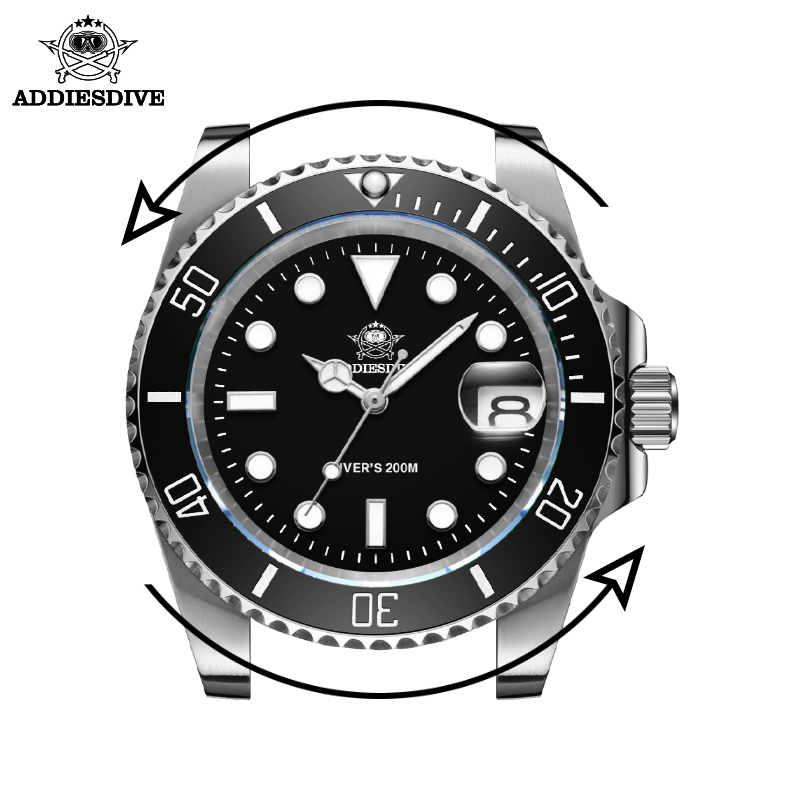 ADDIESDIVE Men's Classic Watch - Watch Bezel Insert incelemesi ve fiyatı