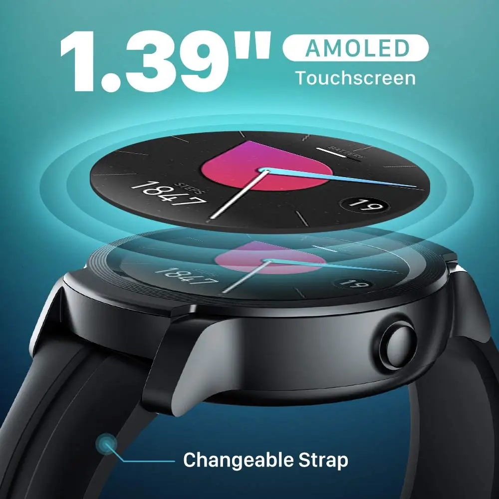 TicSmartwatch E2 For Men Wear  - Watch Esim incelemesi ve fiyatı