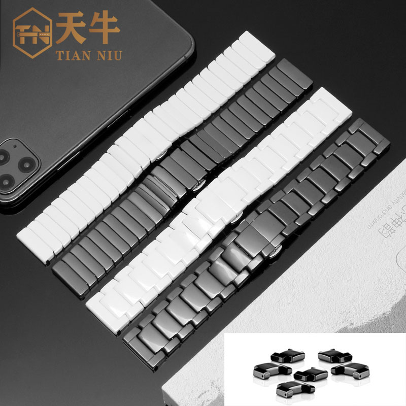 Ceramic watch strap For Omega  - Smartwatch Casio Watches For Men incelemesi ve fiyatı