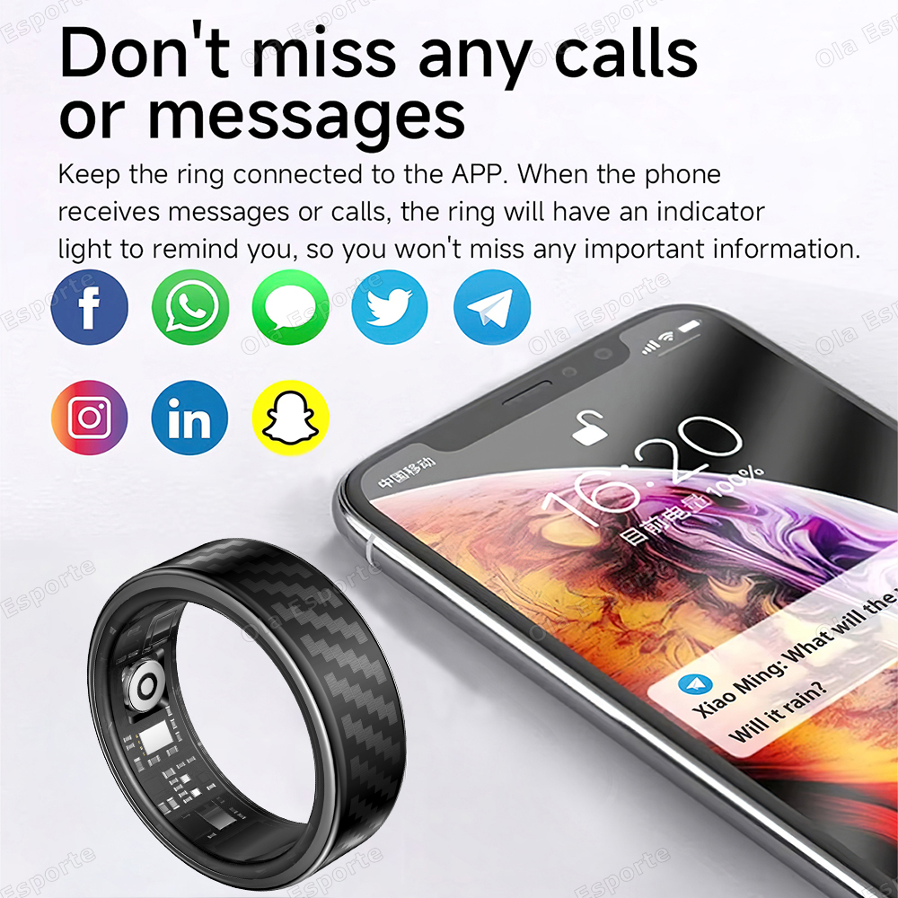 Newest Smart Ring Call Message - Smartwatch New Watches 2025 incelemesi ve fiyatı