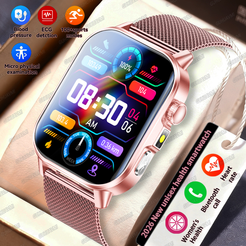 GUHUAVMI 2026 New Precise Heal - Smartwatch New Watches 2025 incelemesi ve fiyatı