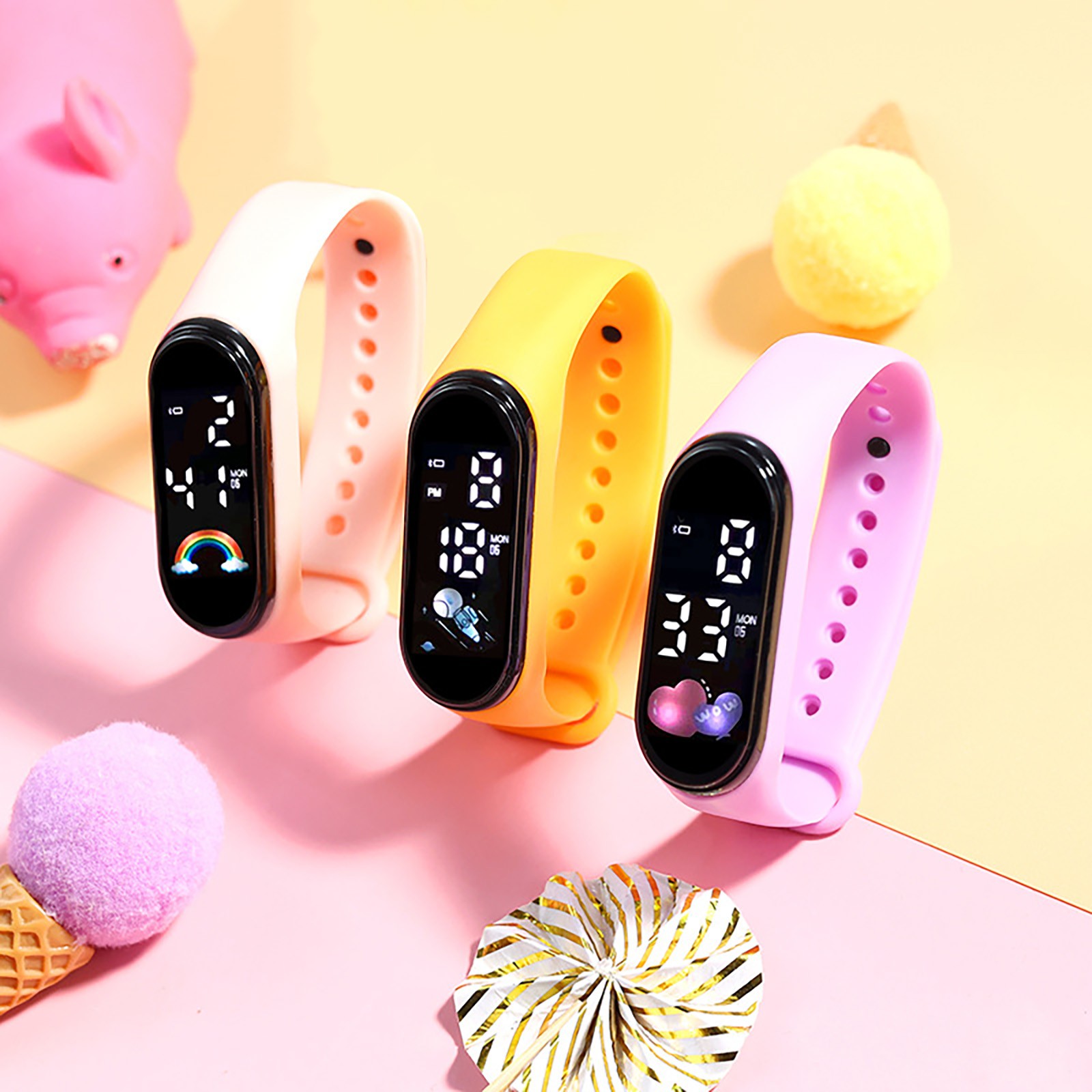 Kawaii Smart Watch For Kids Fa - Smartwatch Watches Digital incelemesi ve fiyatı