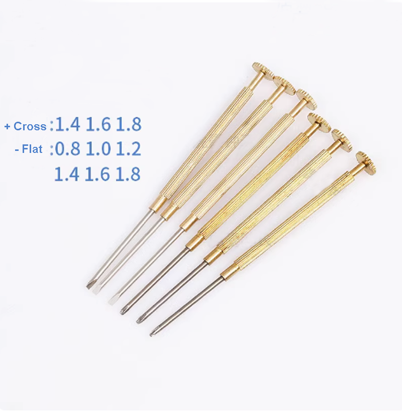 Small Size Metal Slotted Screw - Watchmaker Screwdriver incelemesi ve fiyatı