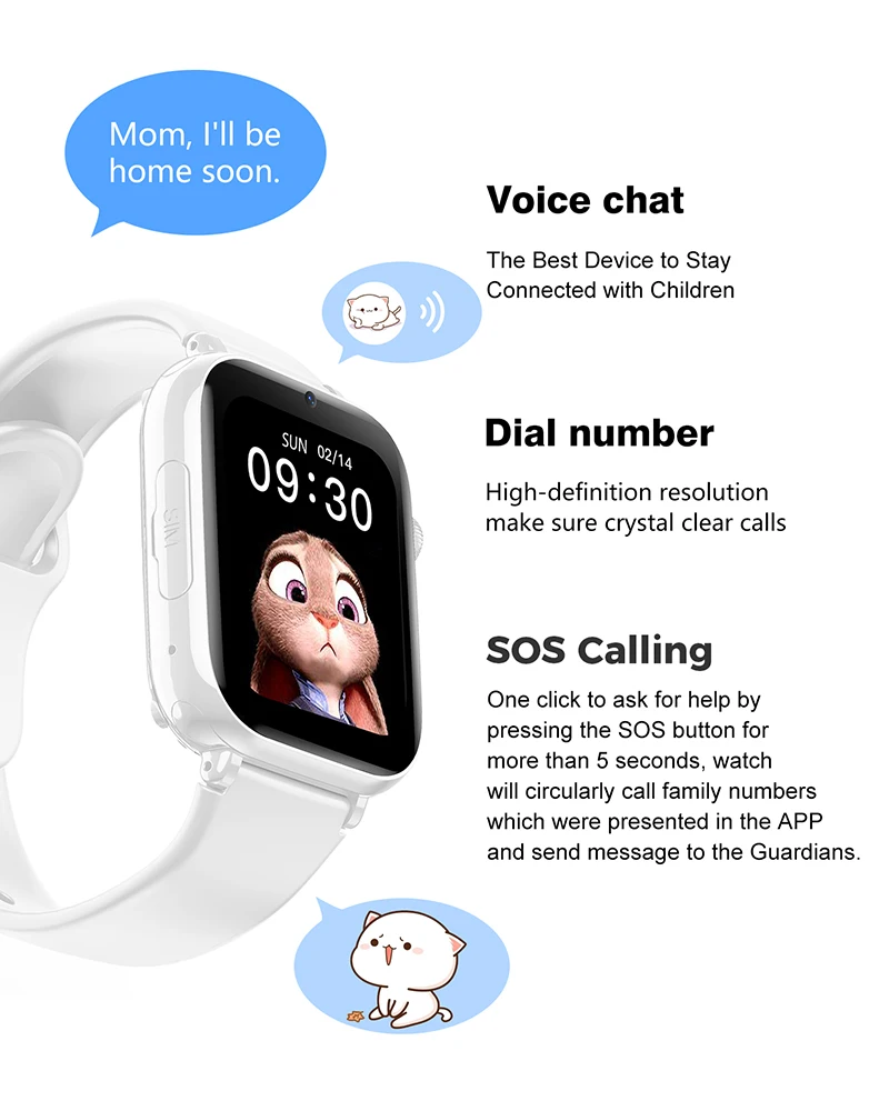 2025 Smart Watch Kids LBS Loca - Smartwatch Watches Gift For Girls incelemesi ve fiyatı
