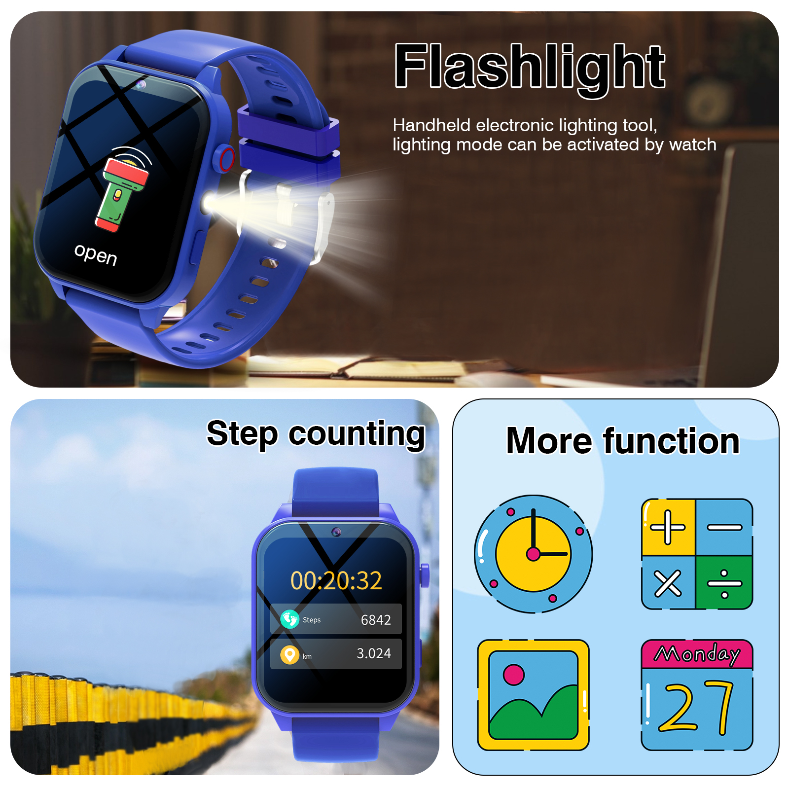 Kids′s Smart Watch 18 Games Ca - Smartwatch Watches Digital incelemesi ve fiyatı