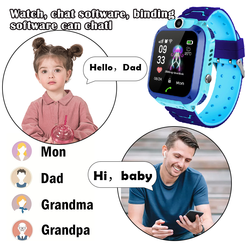 Q12B Kids Smart Watch with SOS - Smartwatch Watches Gift For Boys With Gps incelemesi ve fiyatı