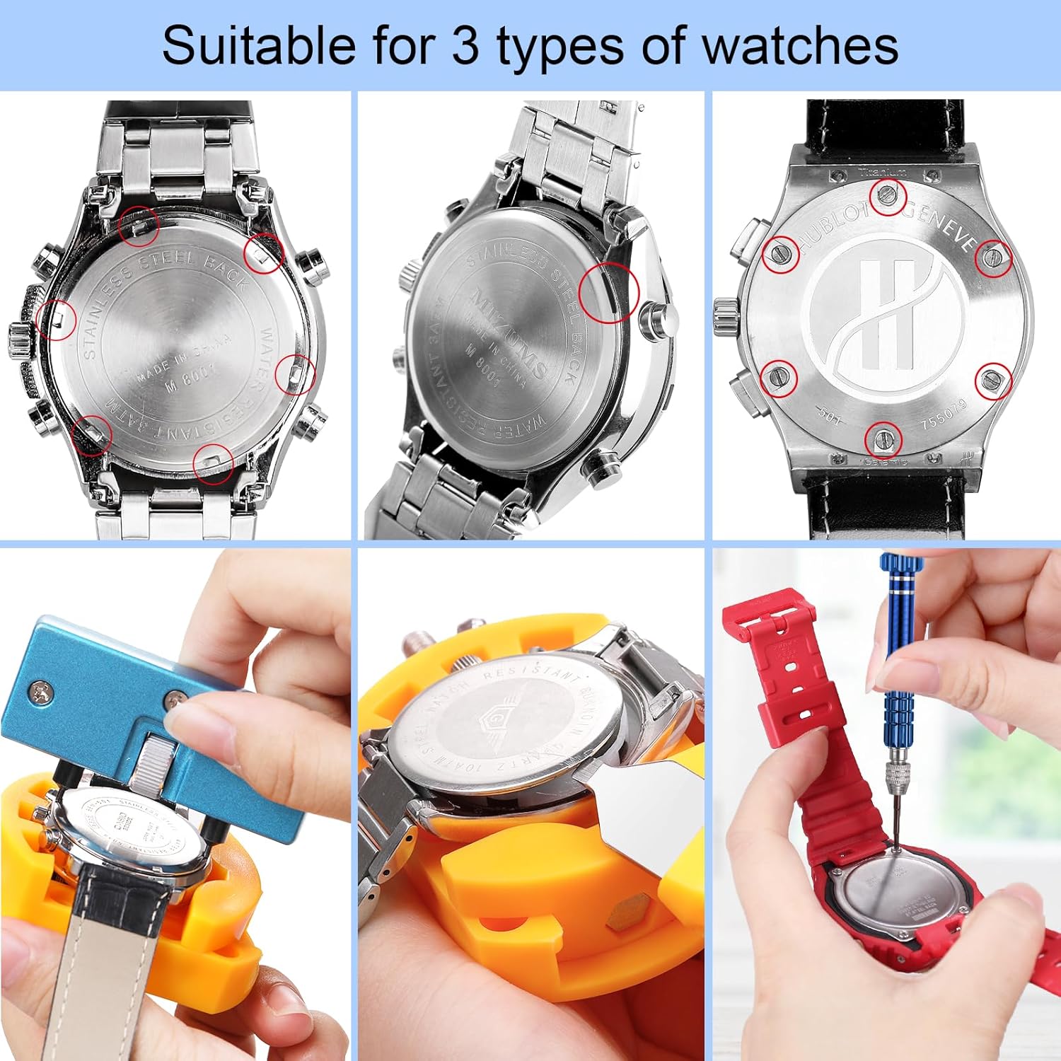 32 pcs Watch Battery Replaceme - Watchmaker Screwdriver incelemesi ve fiyatı