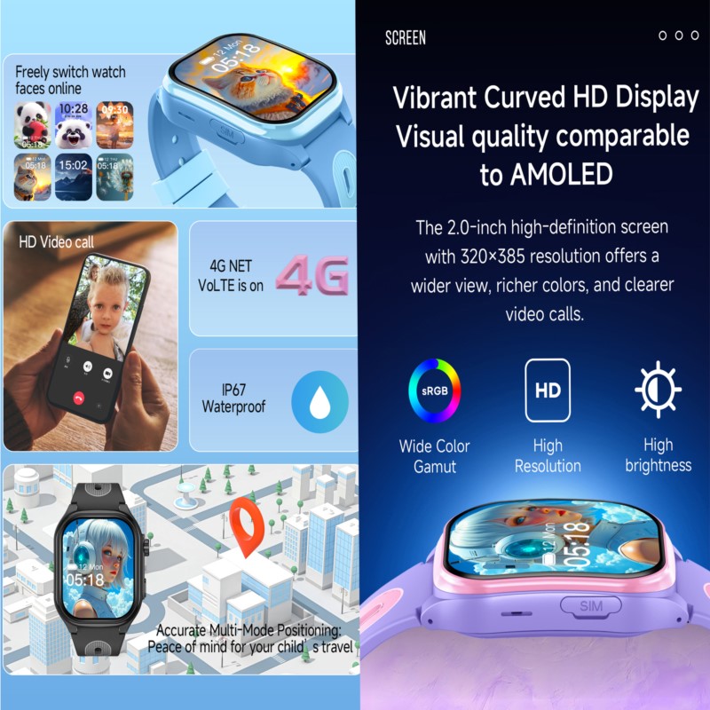 Smart Watch for Kids with GPS  - Smartwatch Watches Gift For Boys With Gps incelemesi ve fiyatı