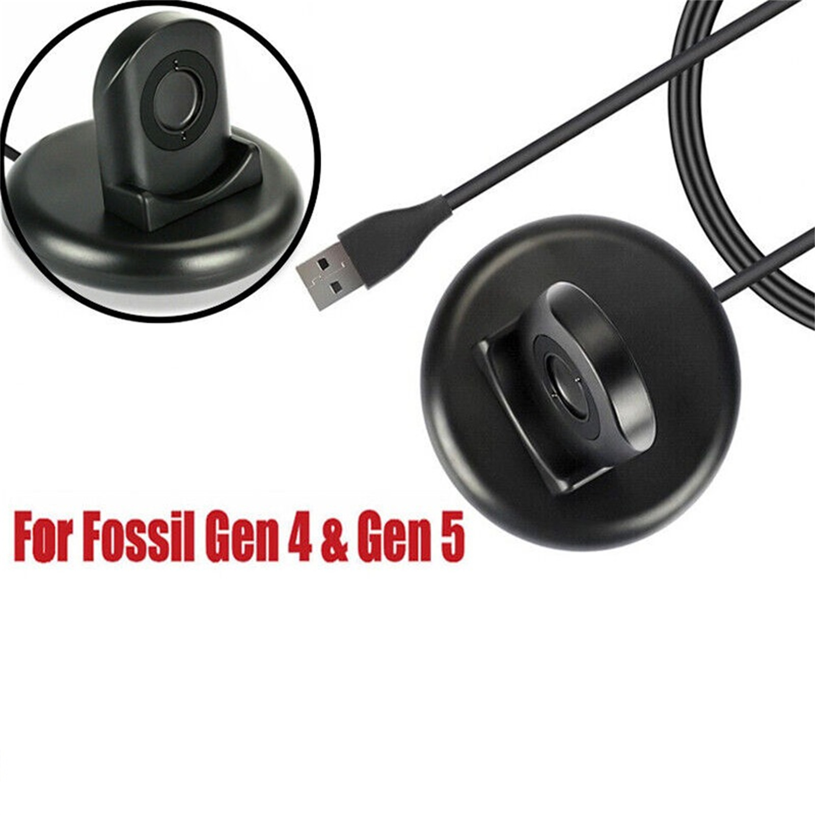 For Fossil Gen 5/4 USB Chargin - Fossil Watches Smartwatch Gen 4 incelemesi ve fiyatı