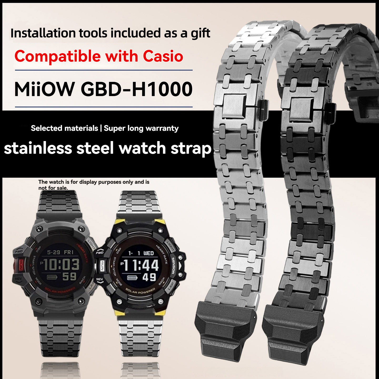Modified metal stainless steel - Casio Watches Smartwatch incelemesi ve fiyatı