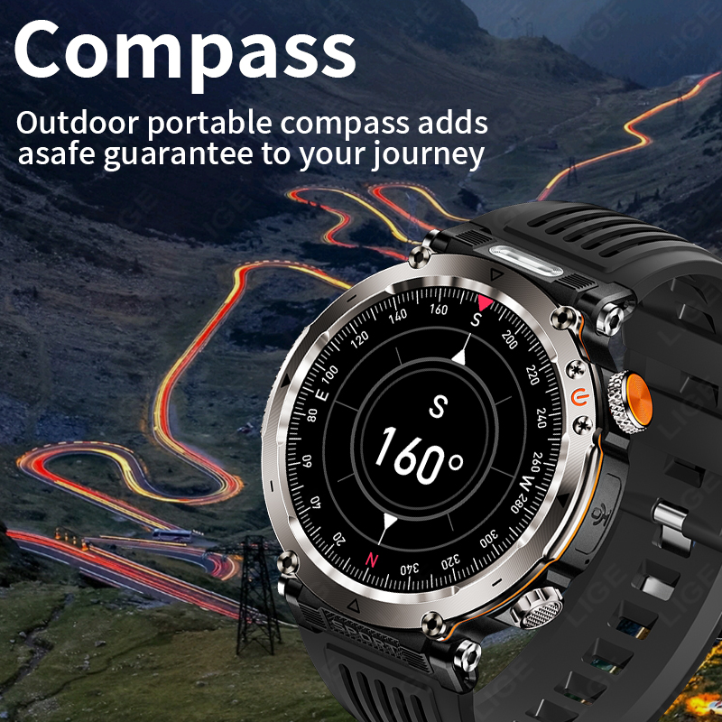 New Military Outdoor Smartwatc - Smartwatch I Watches incelemesi ve fiyatı