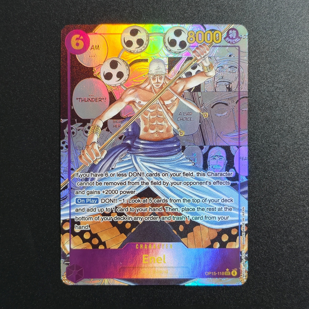 Proxy ONE PIECE Card Manga Ene - Smartwatch El incelemesi ve fiyatı