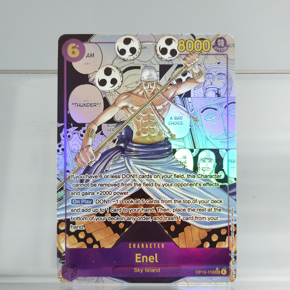 Proxy ONE PIECE Card Manga Ene - Smartwatch El incelemesi ve fiyatı
