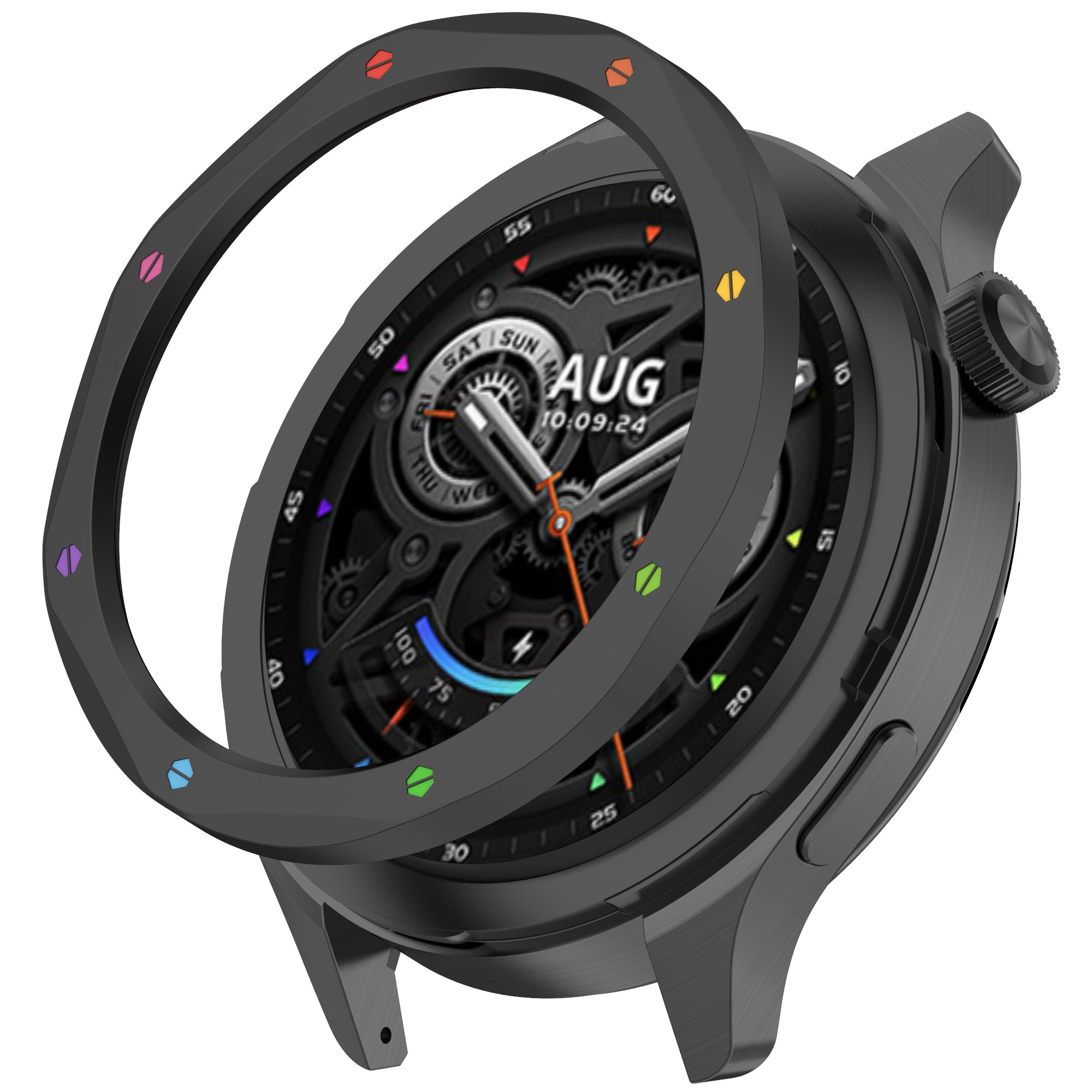 Metal Bezel Ring Case For Xiao - Watch Esim incelemesi ve fiyatı