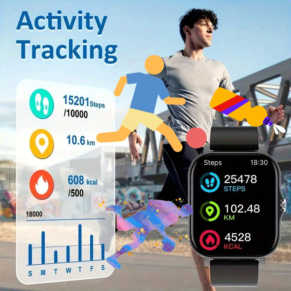 Smartwatch 2026 Man Smart Watc - Watch Smart Y68 incelemesi ve fiyatı