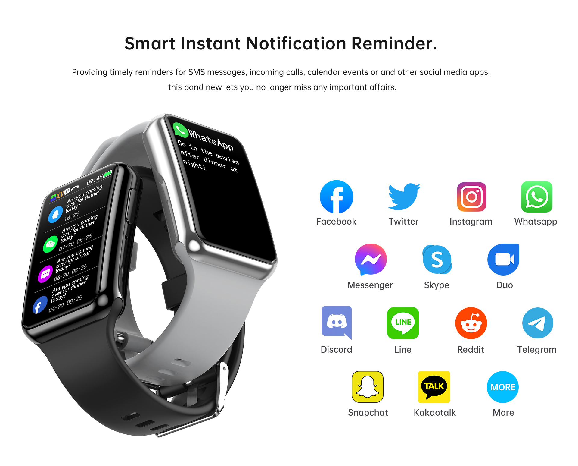 1.47 Inch BT Call Smart Band H - Smartwatch I Watches incelemesi ve fiyatı
