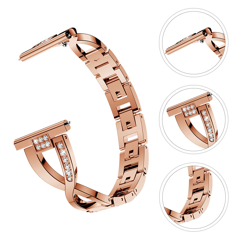 1Pcs X-Shaped Rhinestones Watc - Smartwatch Stylish Watches For Women incelemesi ve fiyatı