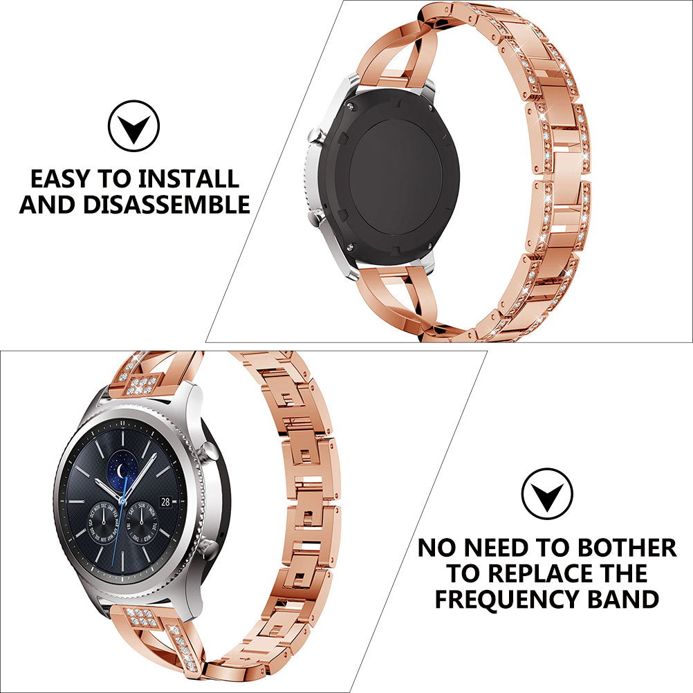 1Pcs X-Shaped Rhinestones Watc - Smartwatch Stylish Watches For Women incelemesi ve fiyatı