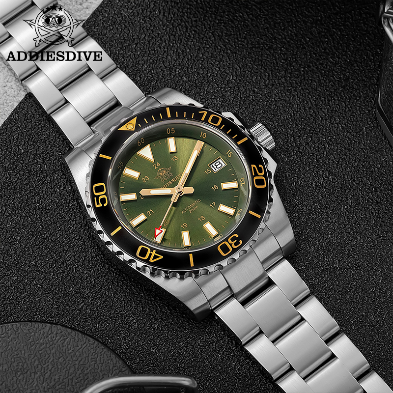 ADDIESDIVE Men's Watch 8215 Me - Watch Bezel Insert incelemesi ve fiyatı