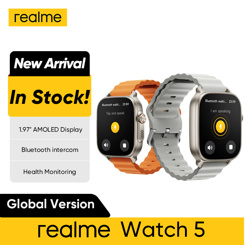 Global Version realme watch 5  - Smartwatch El incelemesi ve fiyatı