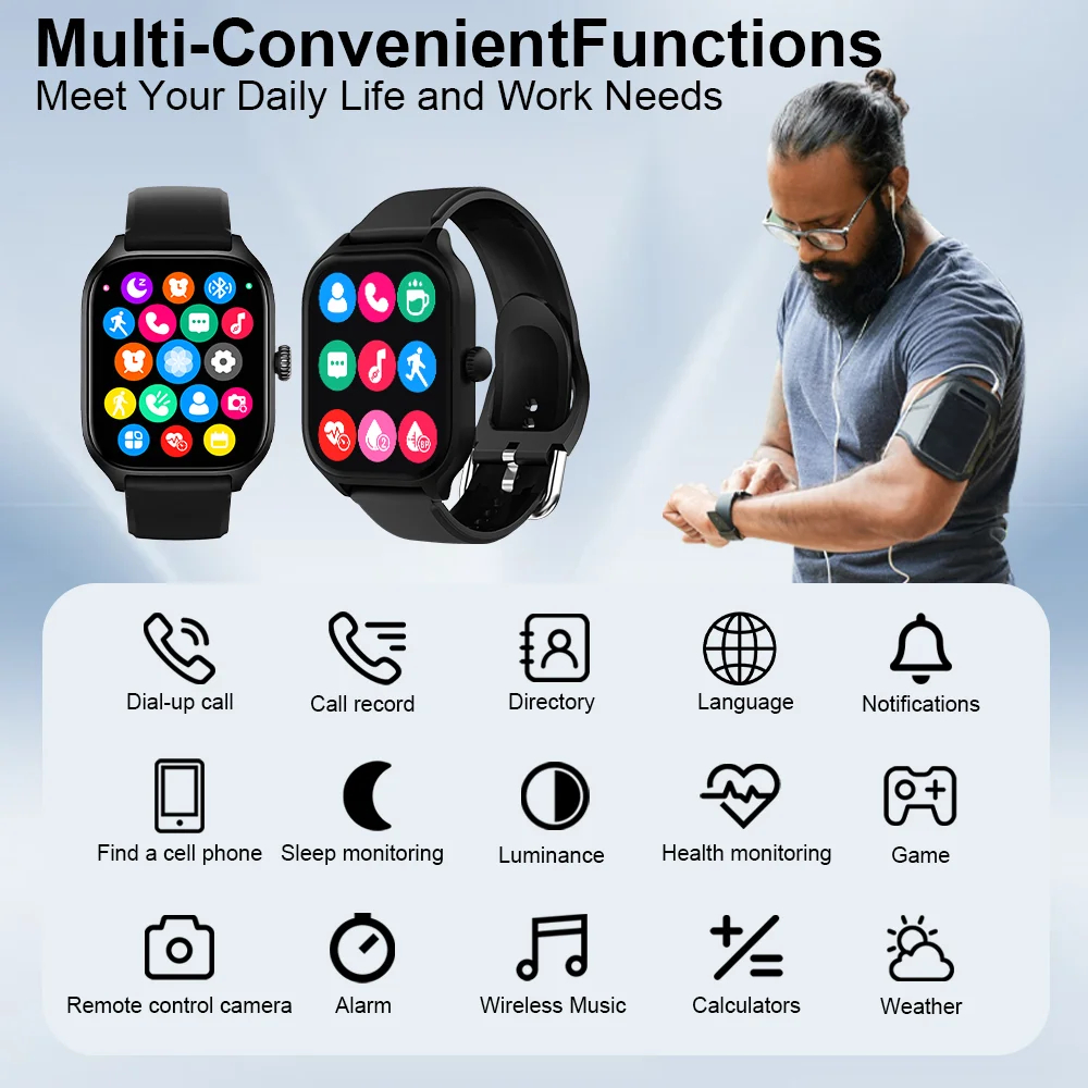 Smart Watch 2026 Men Women Ful - Watch Smart Y68 incelemesi ve fiyatı