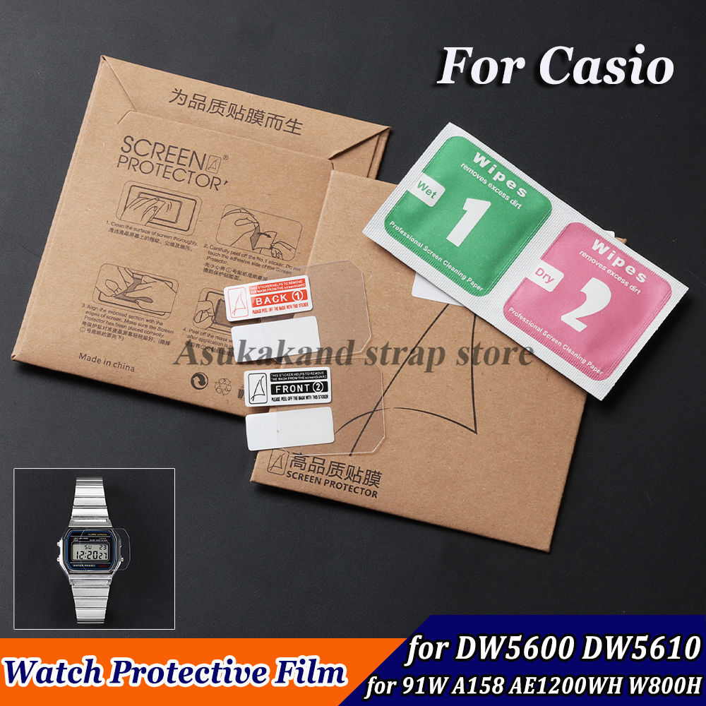 2 PCS HD Watch Protective Film - Casio Watches Smartwatch incelemesi ve fiyatı