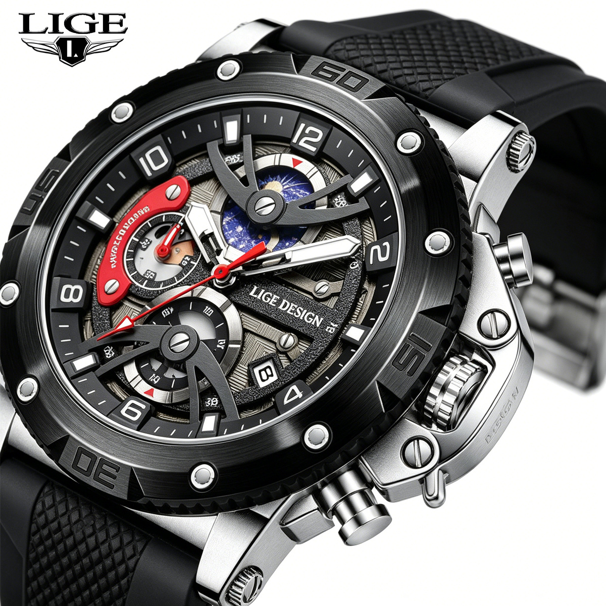 LIGE 2025 new men's watches fa - Smartwatch New Watches 2025 incelemesi ve fiyatı