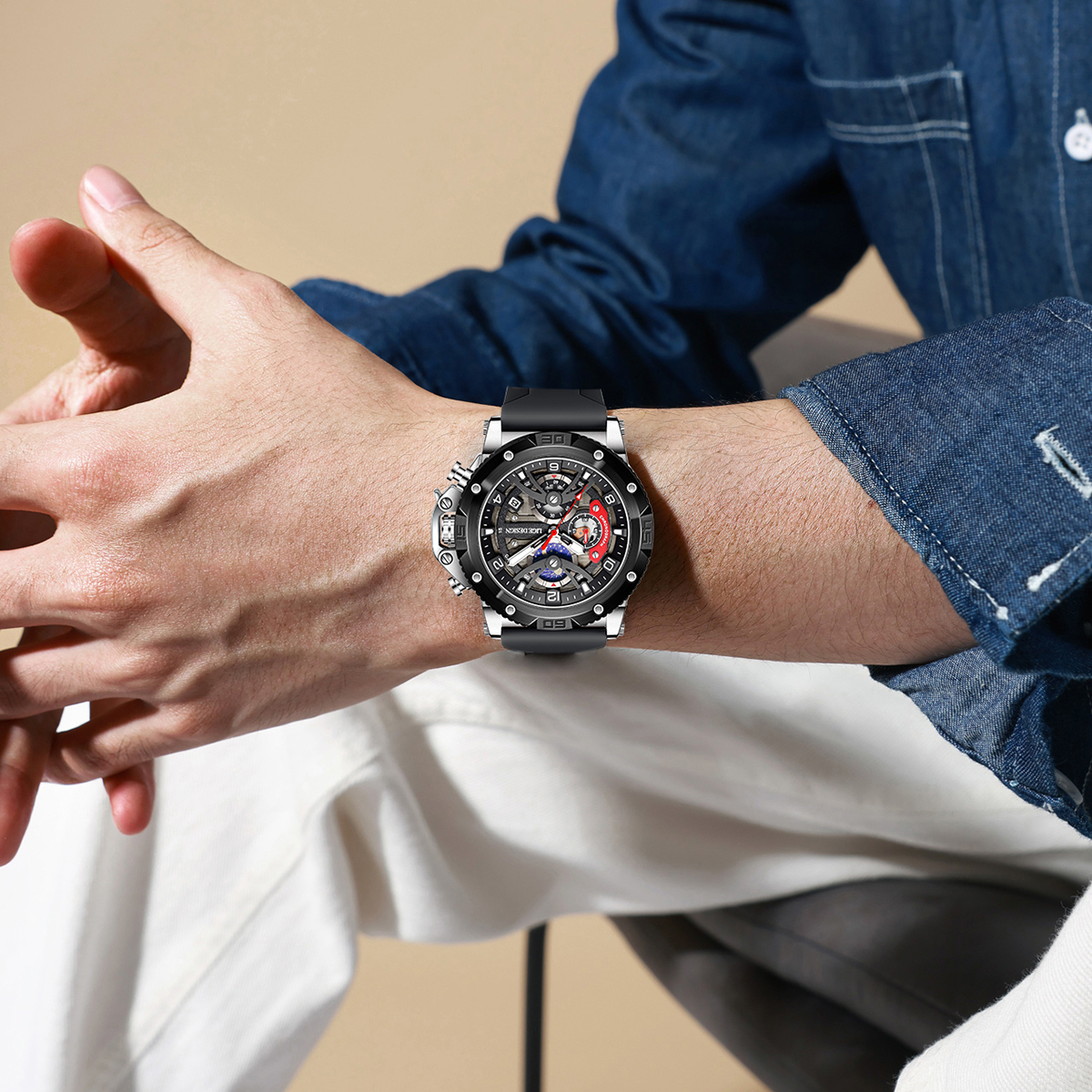 LIGE 2025 new men's watches fa - Smartwatch New Watches 2025 incelemesi ve fiyatı