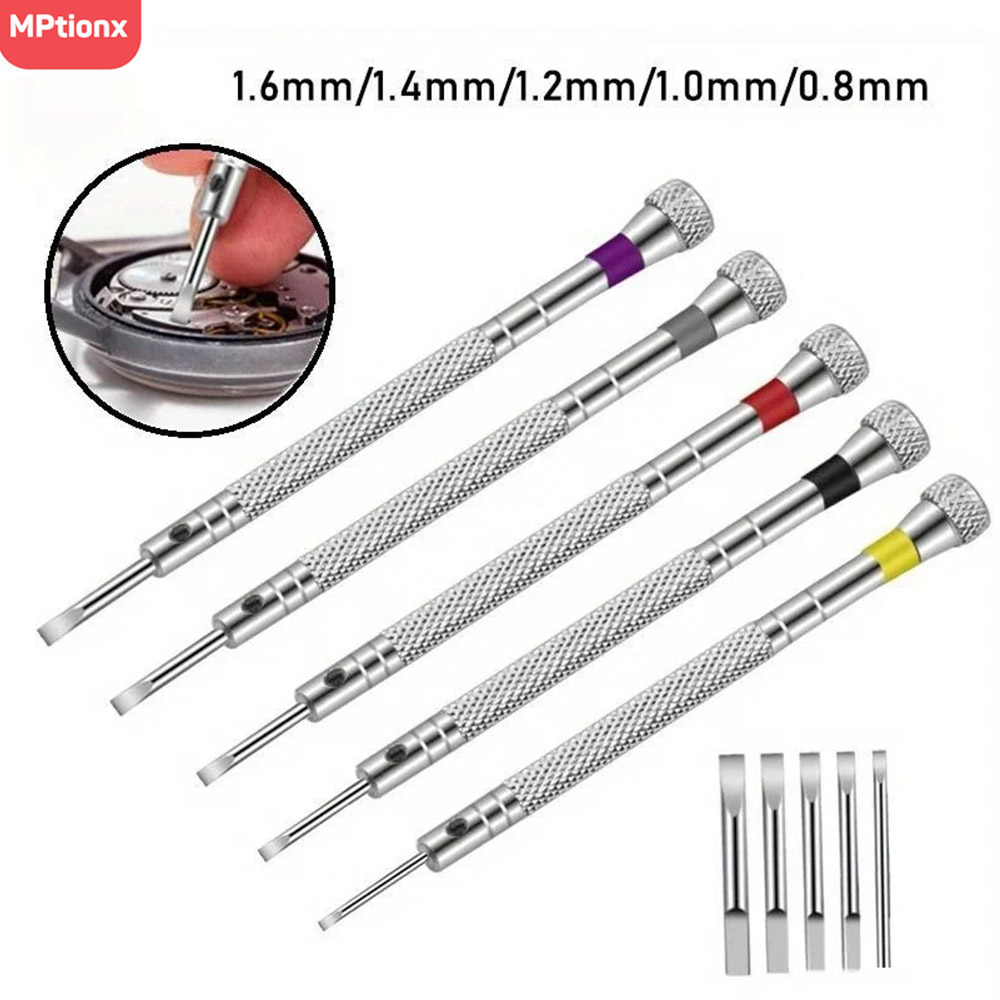 5pcs/set 0.8-1.6mm Steel Screw - Watchmaker Screwdriver incelemesi ve fiyatı
