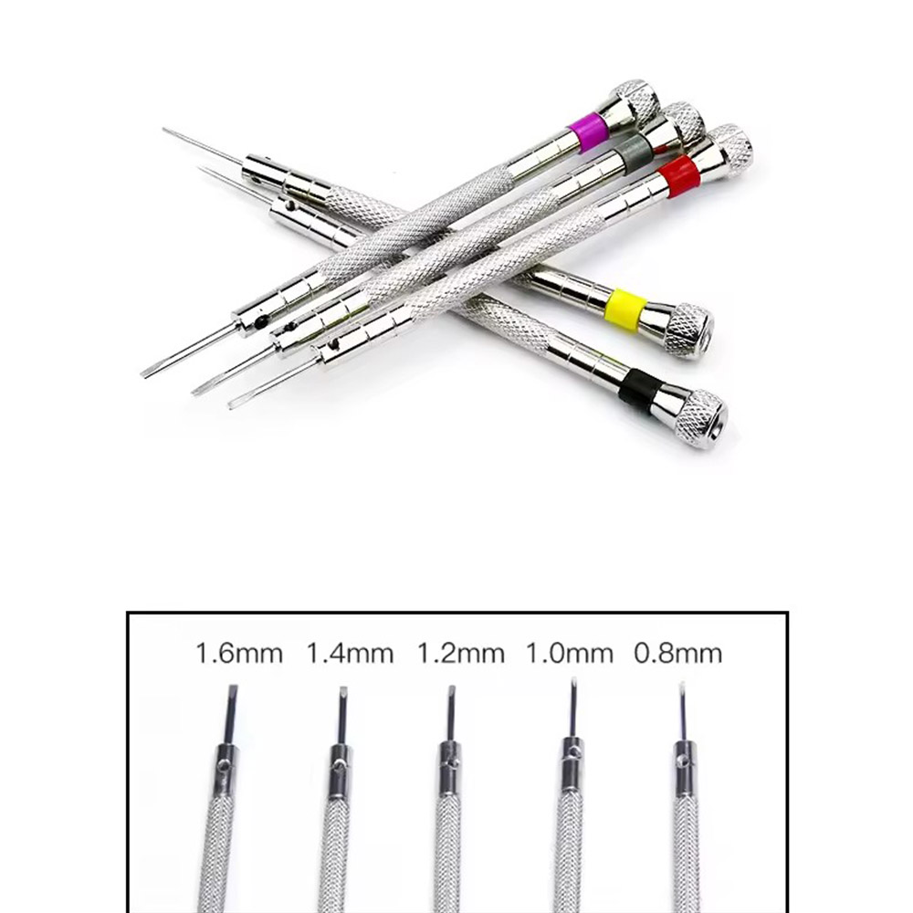5pcs/set 0.8-1.6mm Steel Screw - Watchmaker Screwdriver incelemesi ve fiyatı