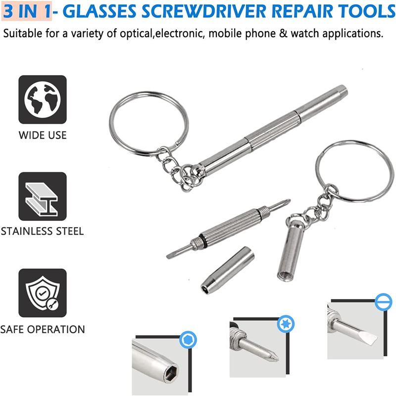 Mini Hand Glasses Screwdrivers - Watchmaker Screwdriver incelemesi ve fiyatı