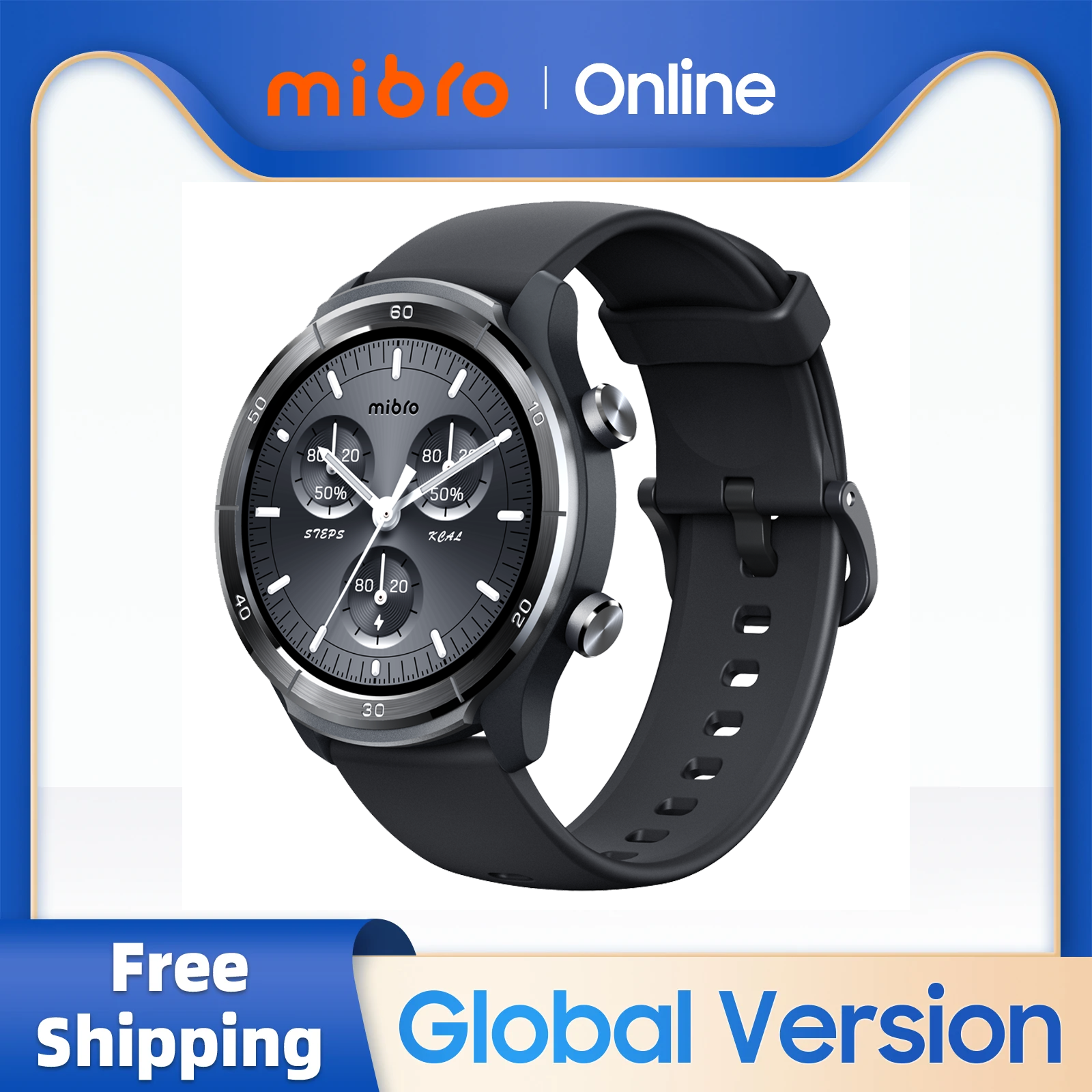 Mibro A3 Smartwatch GPS Positi - Smartwatch Health Watches incelemesi ve fiyatı